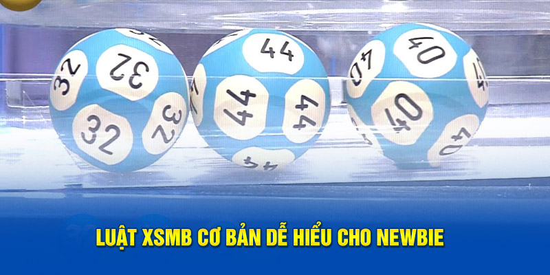 Luật XSMB cơ bản dễ hiểu cho newbie