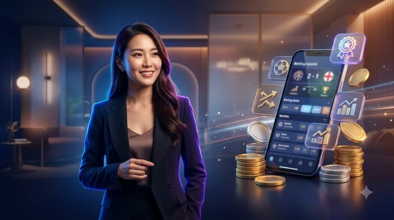 Ba loại kèo bóng đá phổ biến gồm kèo chấp, tài xỉu và 1x2 được minh họa bằng biểu tượng phát sáng