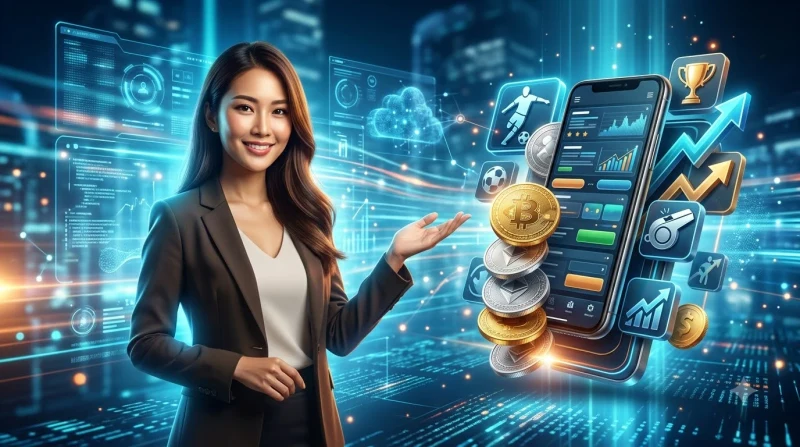 Ba thẻ minh họa các bước đăng ký, tìm hiểu kèo và đặt cược có trách nhiệm khi bắt đầu cá cược bóng đá