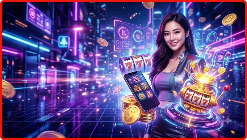 Minh họa cảnh báo rủi ro khi tải game nổ hũ từ nguồn không rõ nguồn gốc