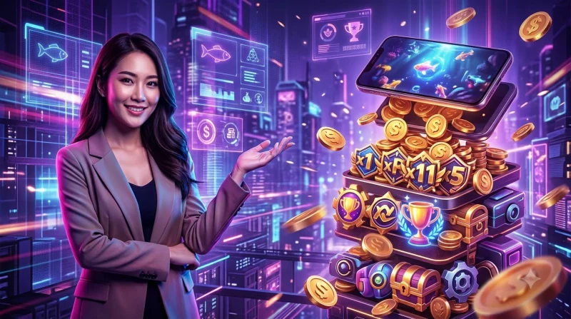 nguoi-choi-cam-dien-thoai-hien-thi-game-ban-ca-voi-nhieu-loai-ca-neon-va-diem-so-phat-sang Người chơi cầm điện thoại hiển thị game bắn cá với nhiều loài cá neon và điểm số phát sáng