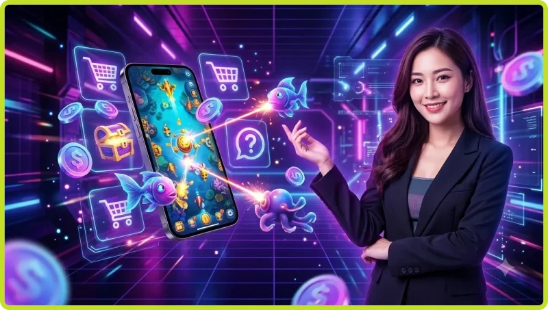 nguoi-choi-cam-dien-thoai-hien-thi-game-ban-ca-voi-nhieu-loai-ca-neon-va-diem-so-phat-sang Người chơi cầm điện thoại hiển thị game bắn cá với nhiều loài cá neon và điểm số phát sáng
