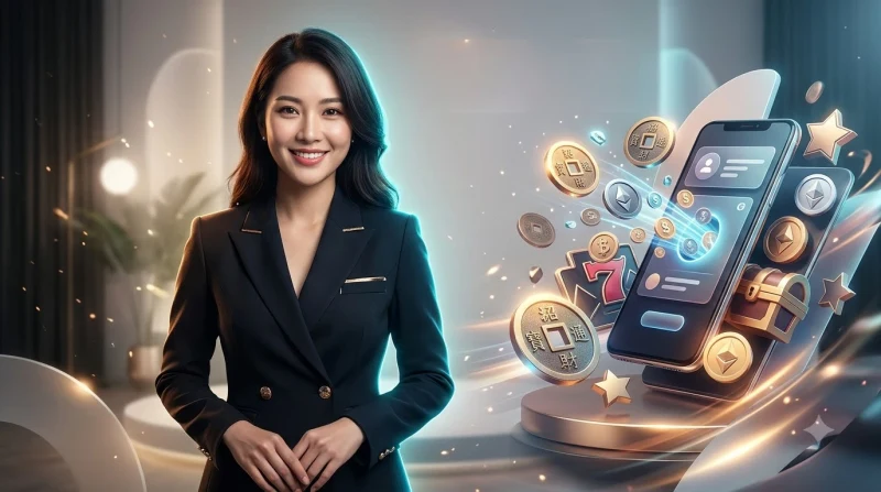 Nhiều thẻ slot game đa dạng chủ đề phát sáng thể hiện trải nghiệm giải trí phong phú